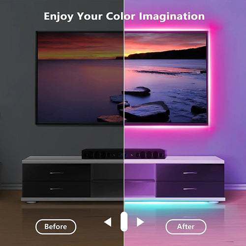 Nebula Chroma Sync: Bluetooth 5050 RGB Light Strip