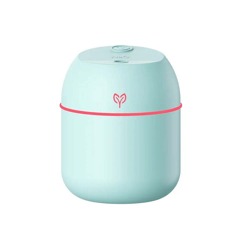 Nebula Glow: Portable LED Air Humidifier & Diffuser