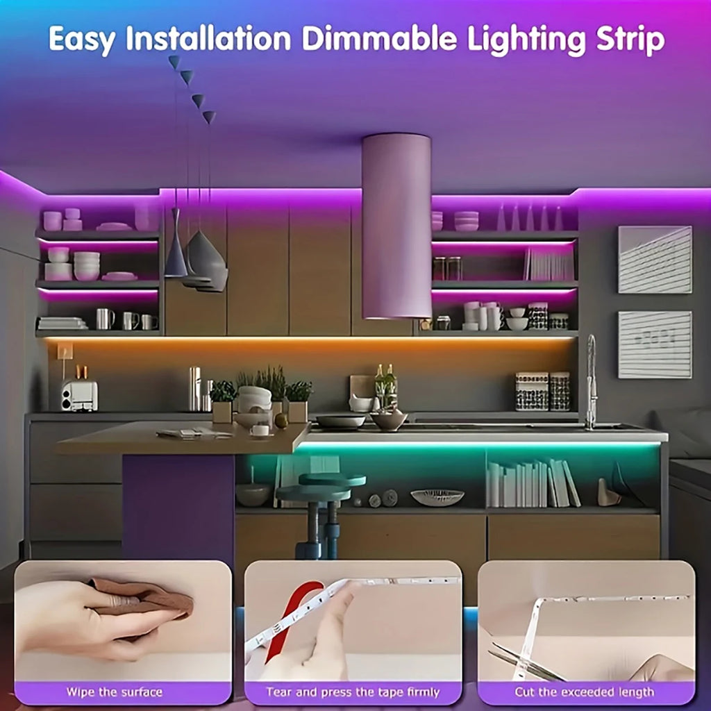 Nebula Chroma: Smart RGB LED Strip Lights