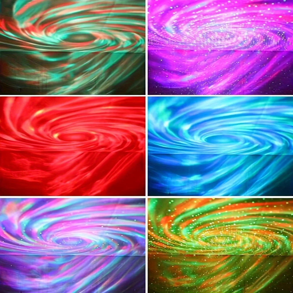 Nebula Rhythm: Sound-Active Galaxy Projector