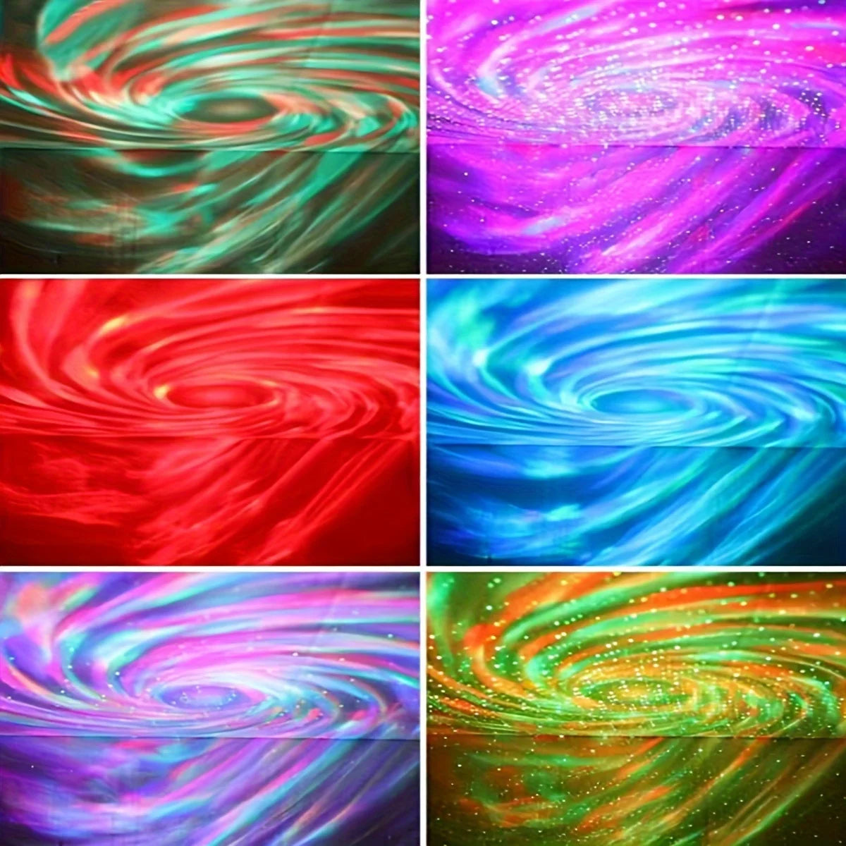 Nebula Rhythm: Sound-Active Galaxy Projector