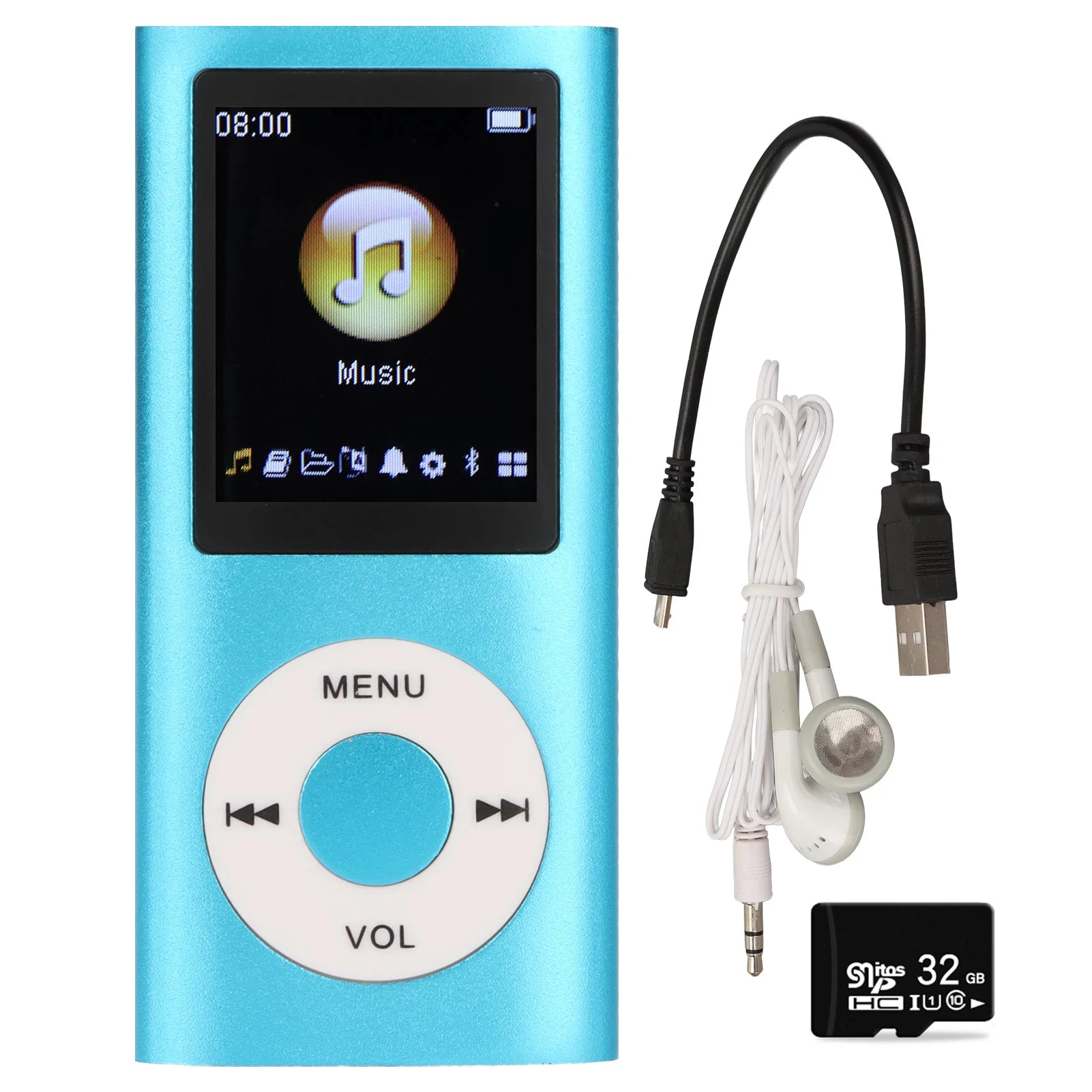 Nebula Sonic: Slim Portable Hi-Fi MP3 Player