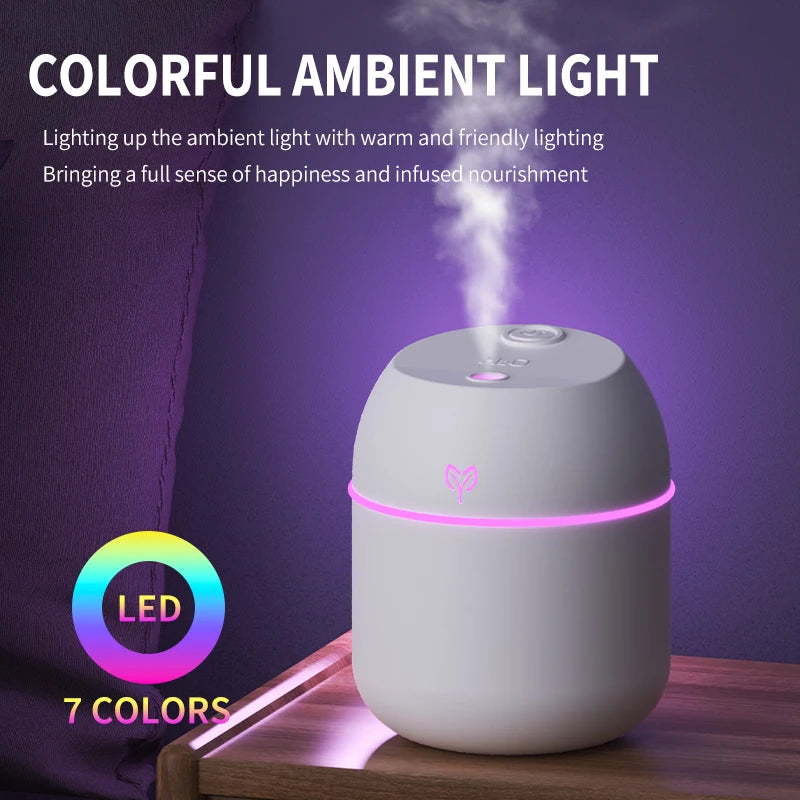Nebula Vapor: High-Output 220ml USB Humidifier