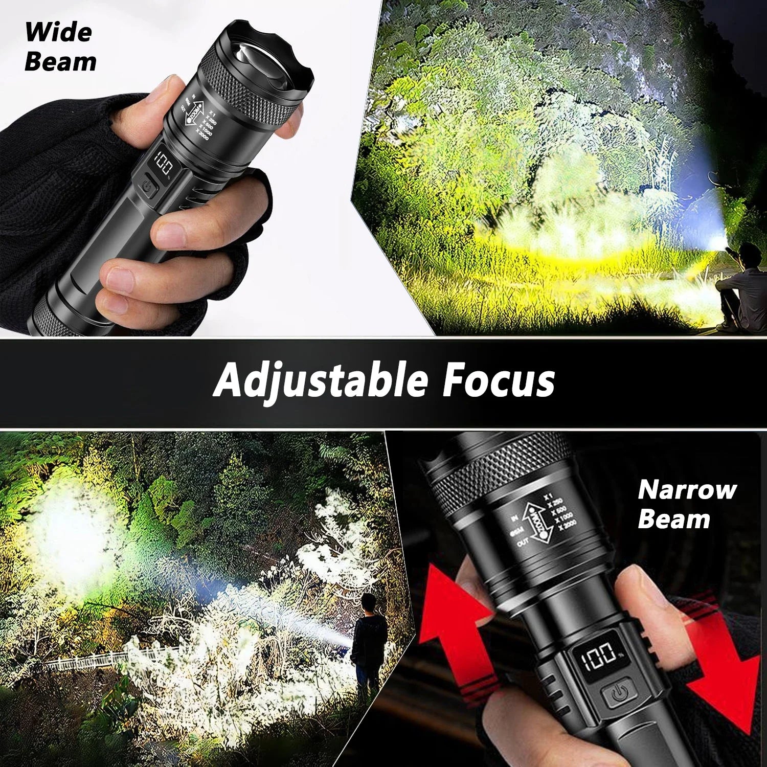 Nebula Trek: High-Power Waterproof Explorer Light