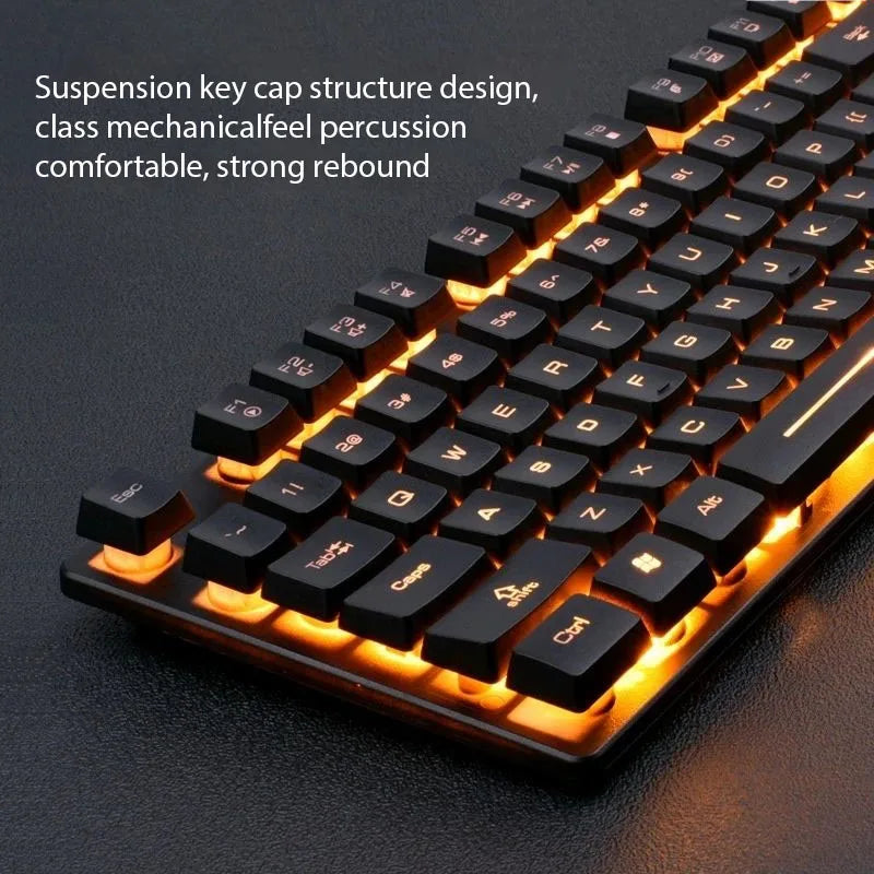 Nebula Stealth Luminous Keyboard & Mouse