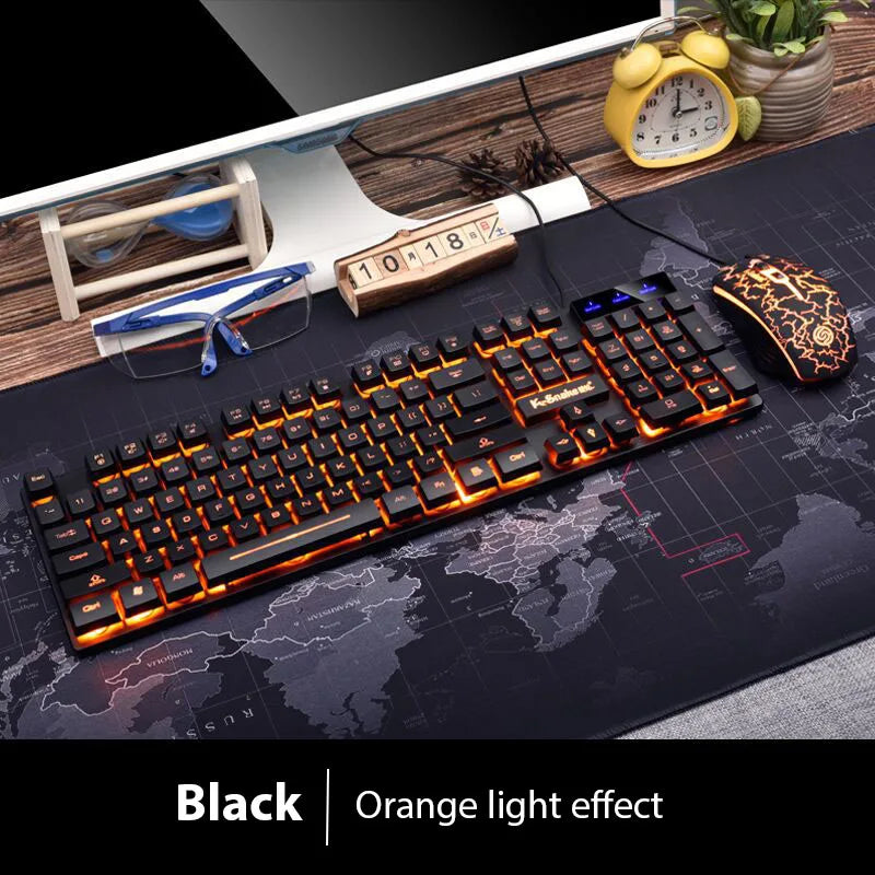 Nebula Stealth Luminous Keyboard & Mouse