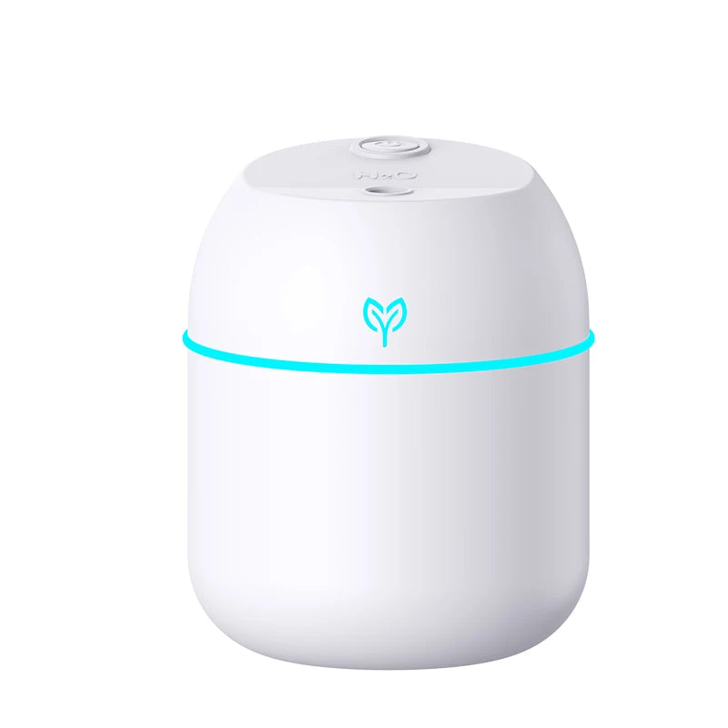 Nebula Glow: Portable LED Air Humidifier & Diffuser