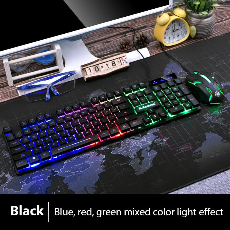 Nebula Stealth Luminous Keyboard & Mouse