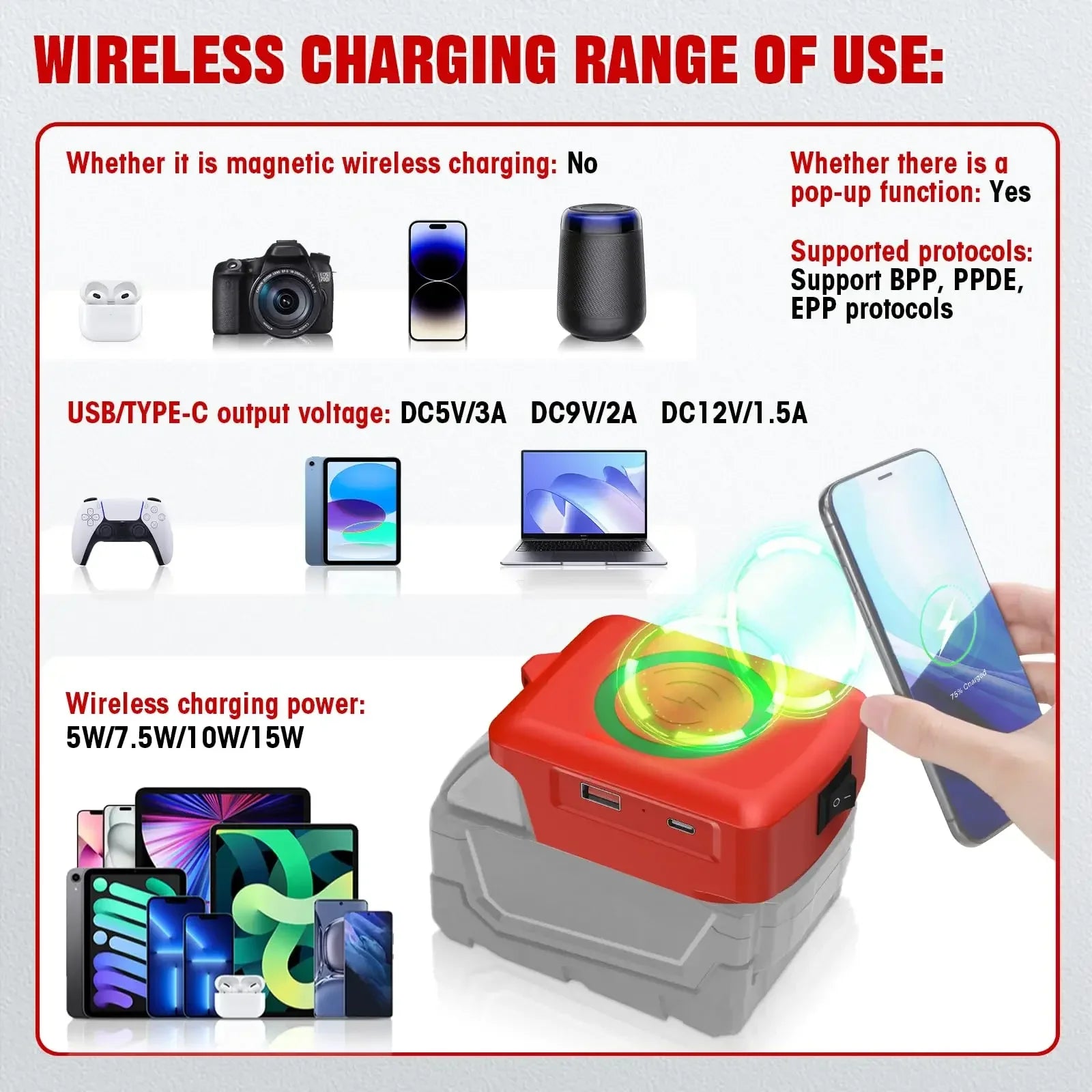 Nebula Rover Battery Adapter