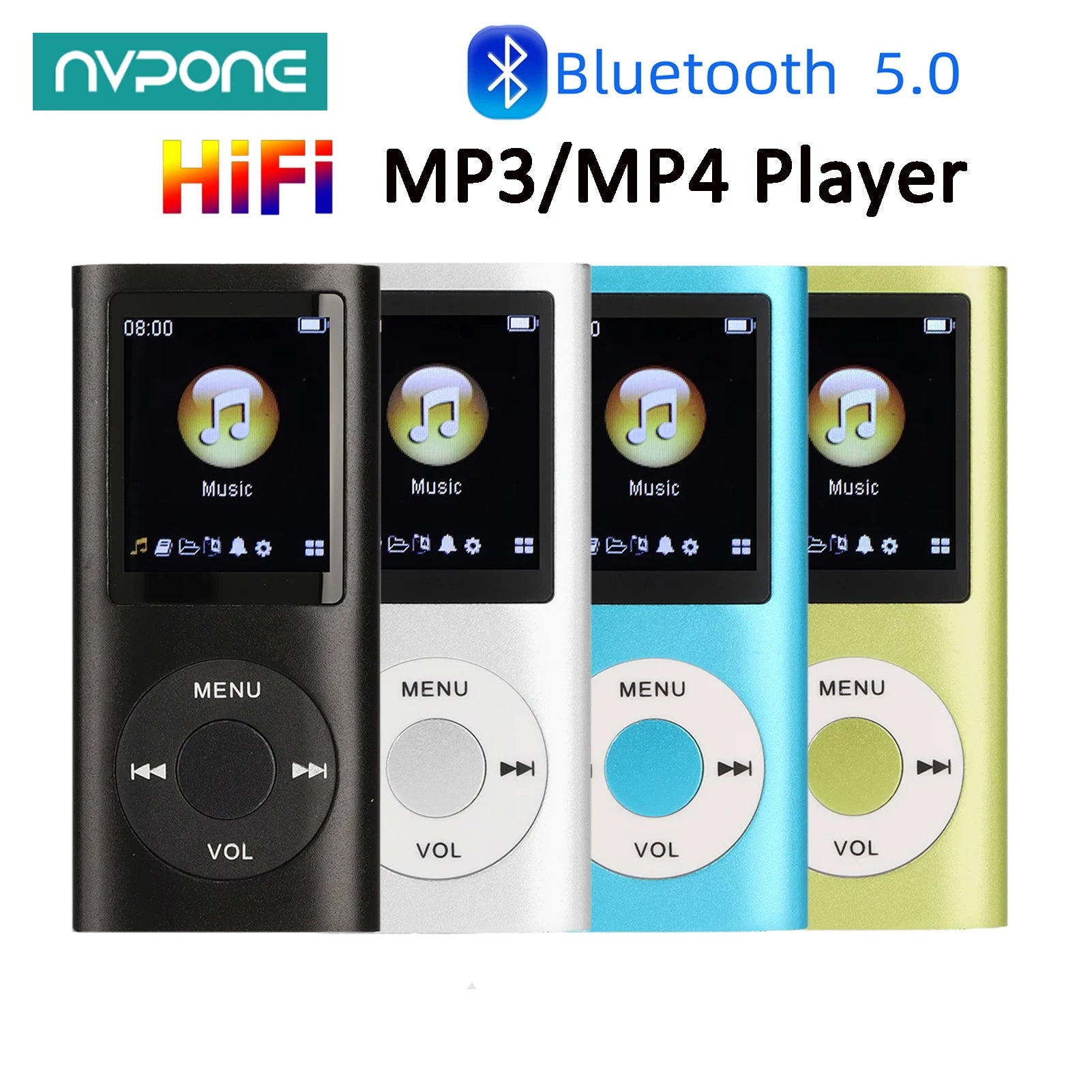 Nebula Sonic: Slim Portable Hi-Fi MP3 Player