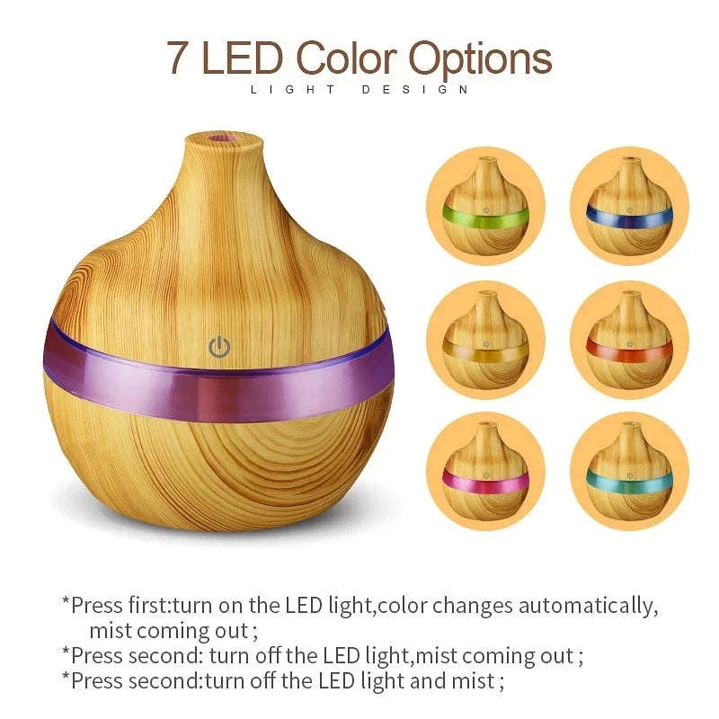 Nebula Echo-Mist: 300ml Silent Ultrasonic Diffuser