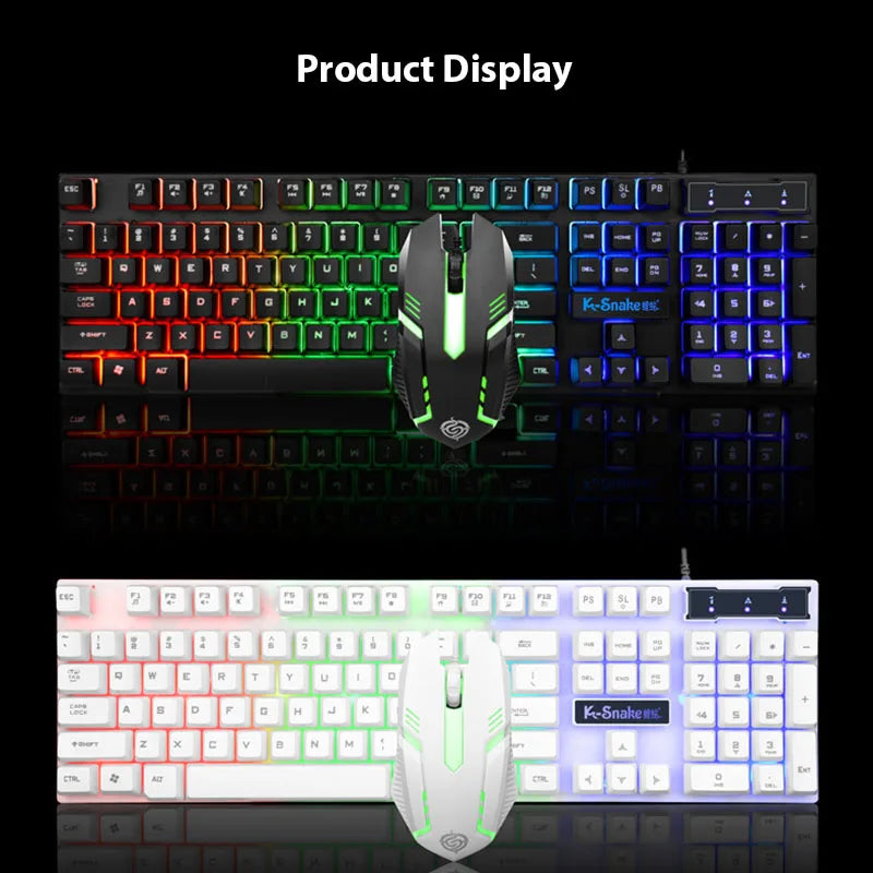 Nebula Stealth Luminous Keyboard & Mouse