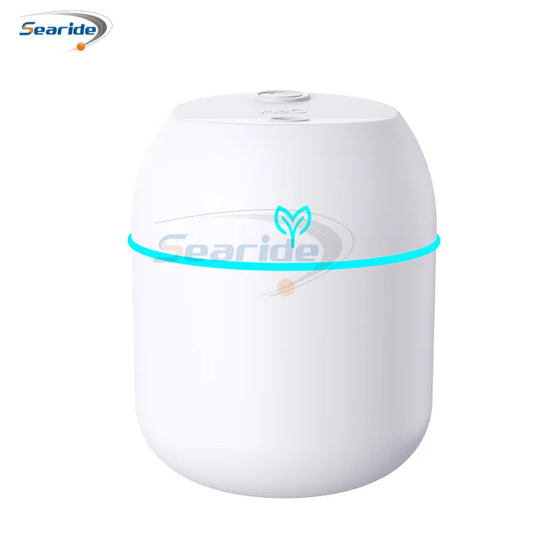 Nebula Glow: Portable LED Air Humidifier & Diffuser