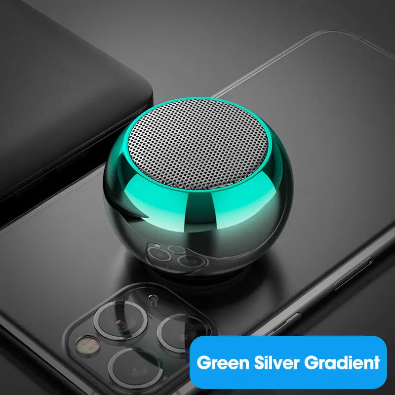 Nebula Pulse: Portable Metal Surround Speaker