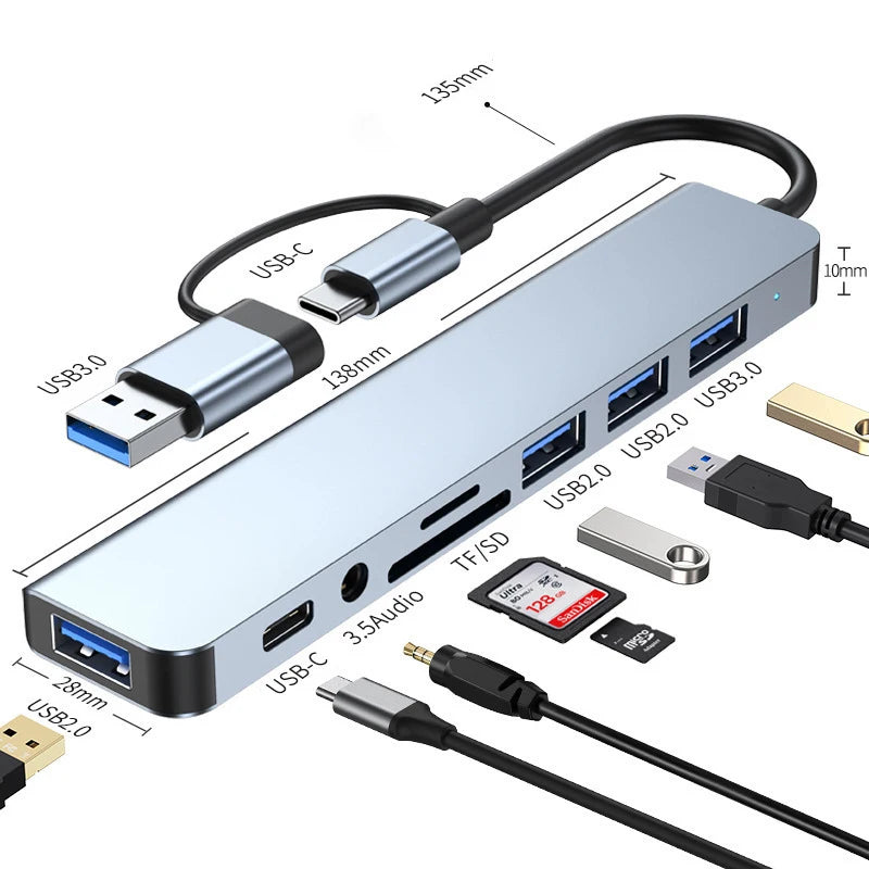 Nebula Link Pro: 8-in-1 Universal Hub & Card Reader