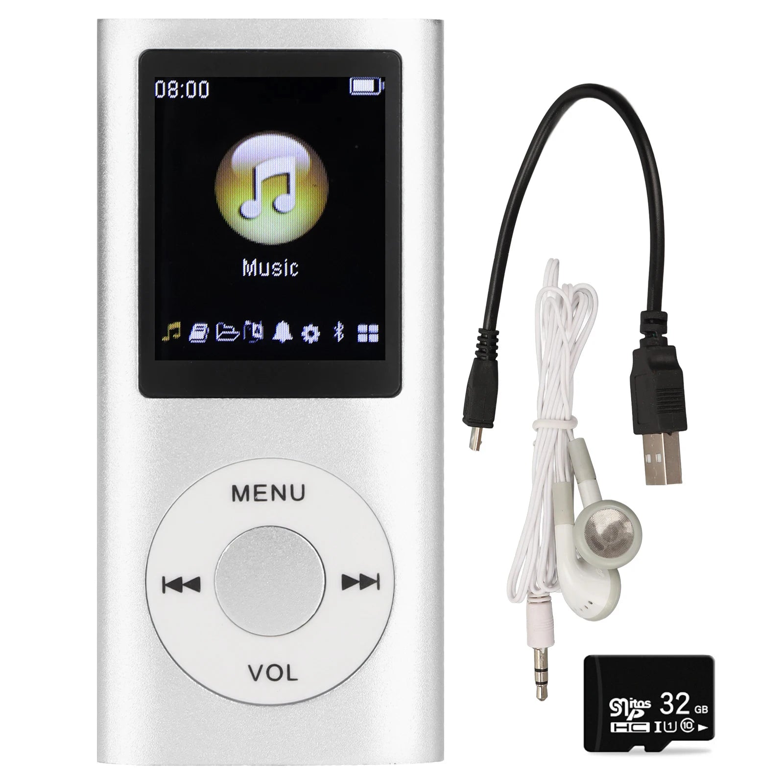 Nebula Sonic: Slim Portable Hi-Fi MP3 Player